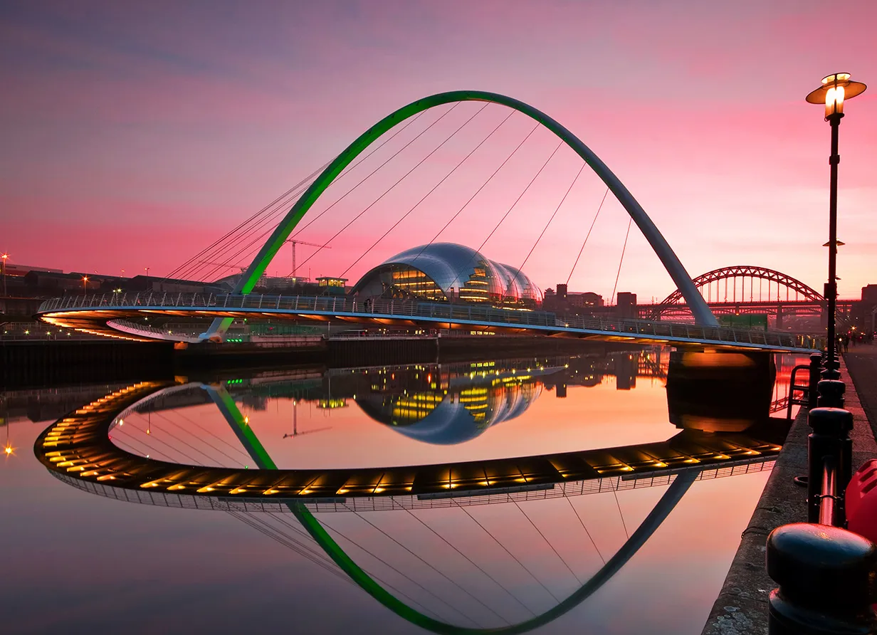Tyne bridge in Newcastle
