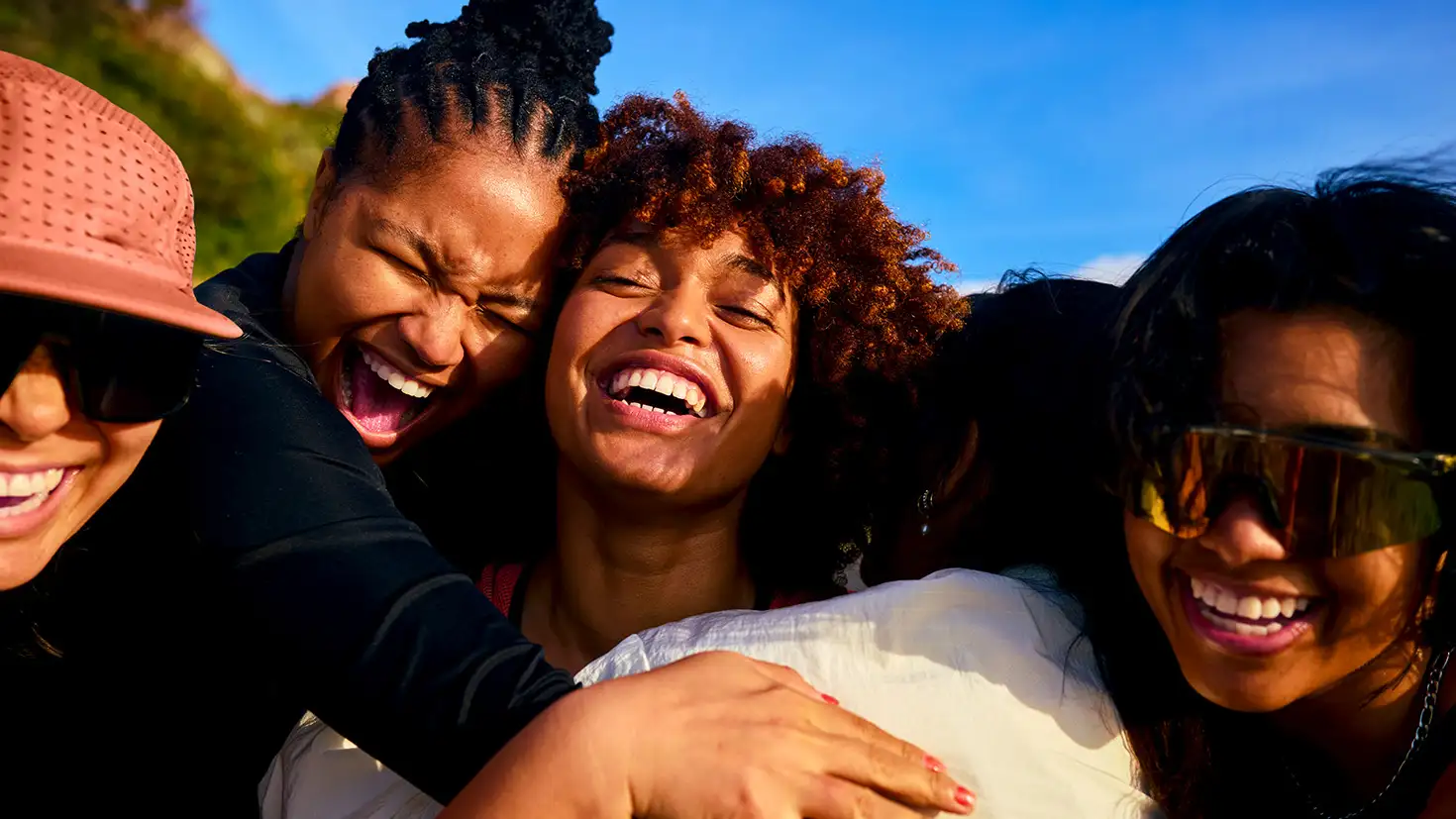 A group of happy ladies
