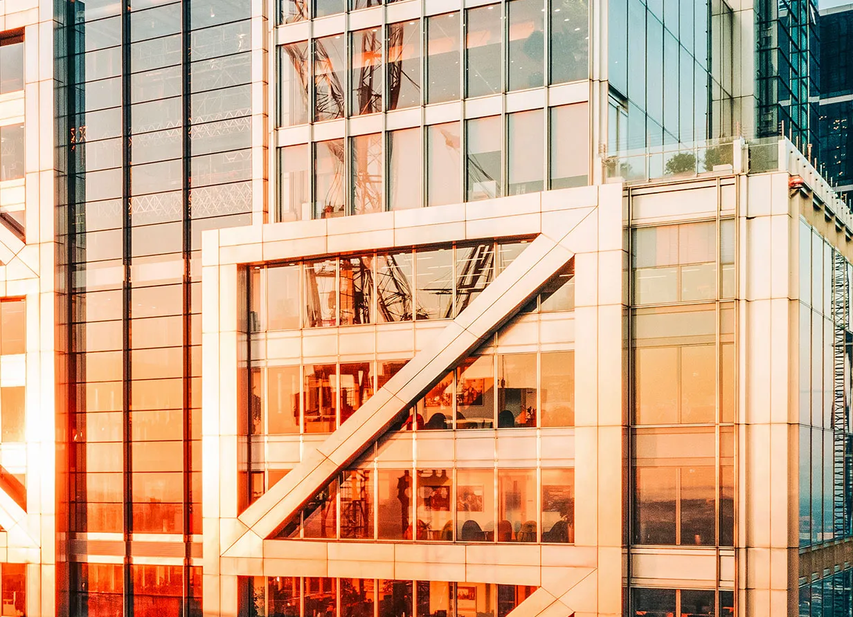 An office building