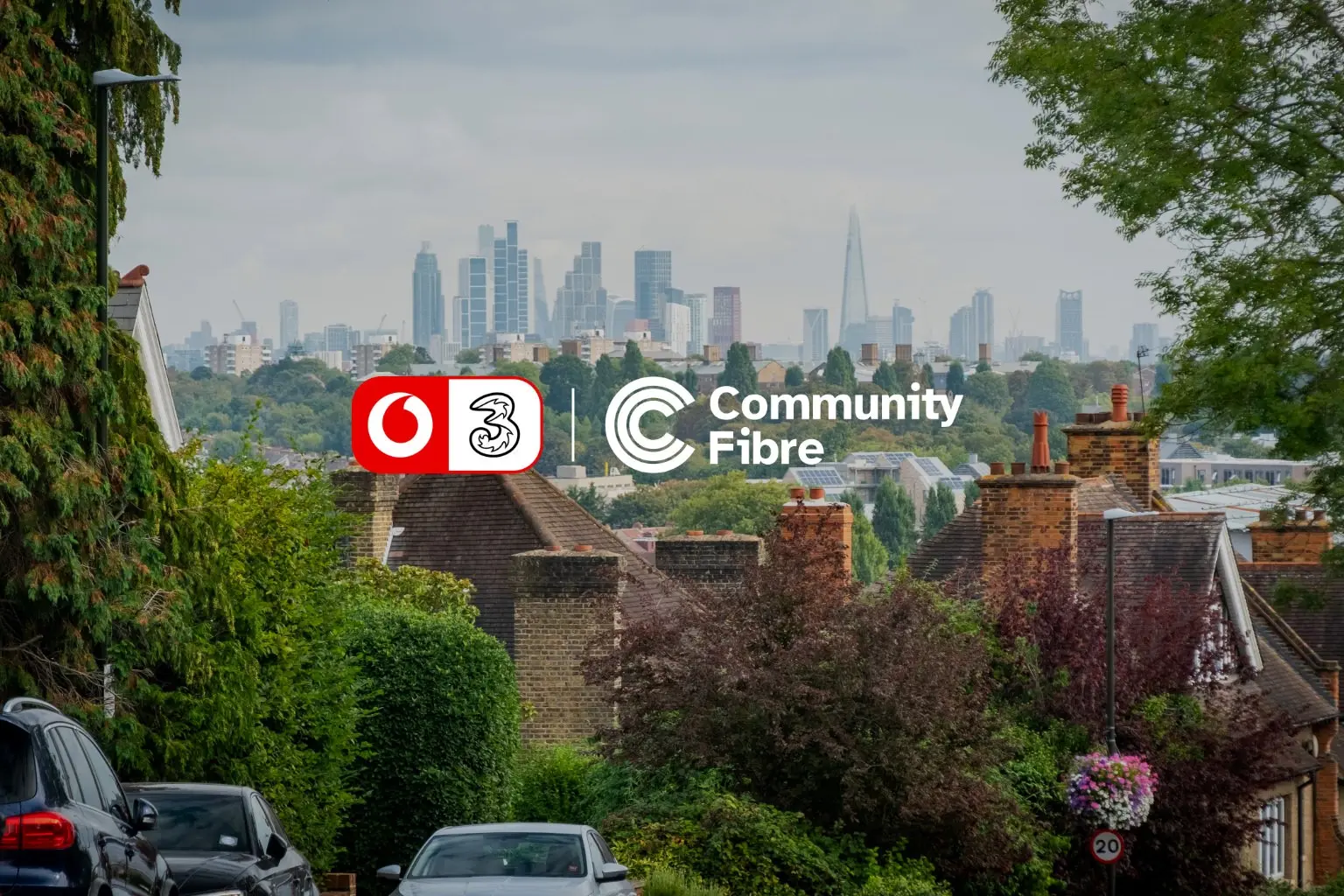 A panoramic view of london