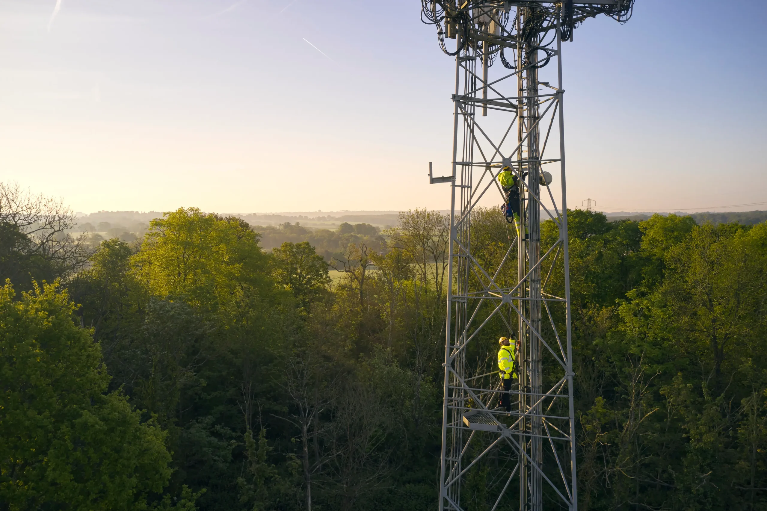 A Vodafone pylon