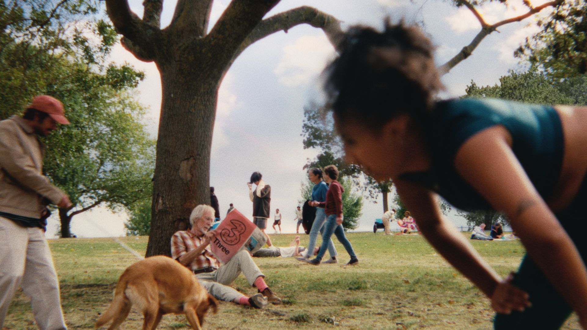 People in a part