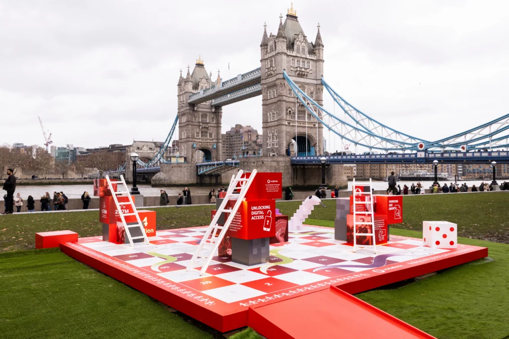Vodafone at Tower Bridge