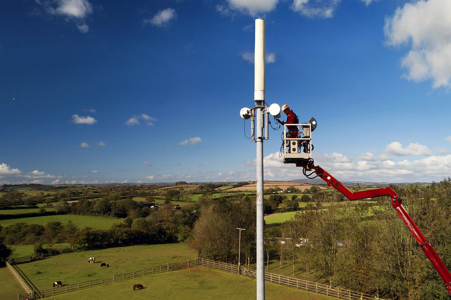 Mobile mast
