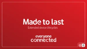 VodafoneThree Made To Last graphic